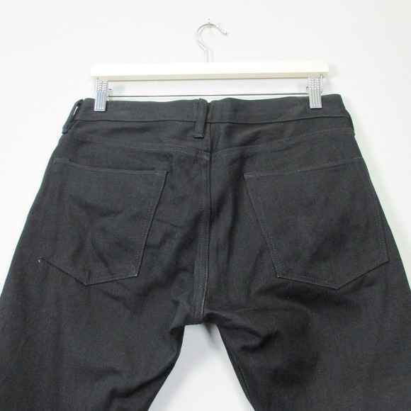 Simon Miller Black Macon Narrow Jeans Men 30x34 Black Cotton Denim 622 - Picture 7 of 11